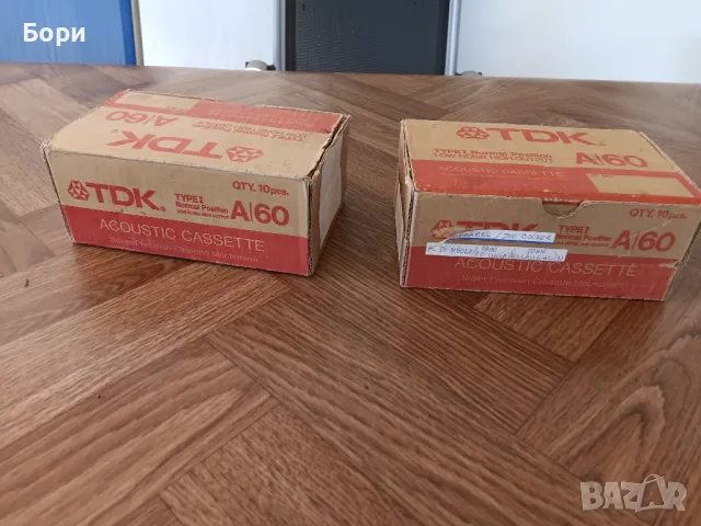 TDK празни кутии, снимка 4 - Аудио касети - 47655286