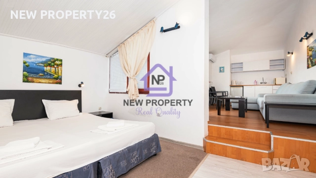 Представяме ви уникален имот за продажба – работещ хотел + самостоятелна къща и два гаража в Созопол, снимка 10 - Хотели - 52955005