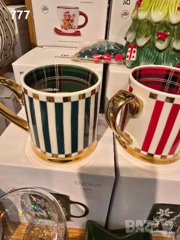 коледни чаши , снимка 2 - Чаши - 48456562