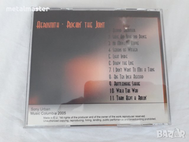 Aerosmith - Live at the Hard Rock Hotel Las Vegas (2005), снимка 5 - CD дискове - 43594389