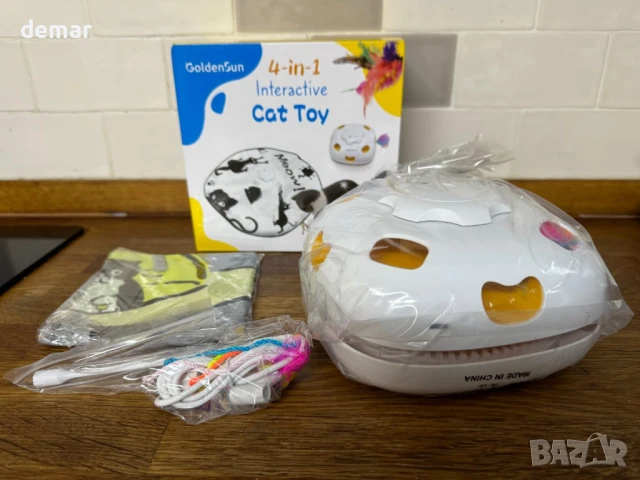 GoldenSun 4-в-1 интелигентна играчка за котки, снимка 10 - За котки - 42905671