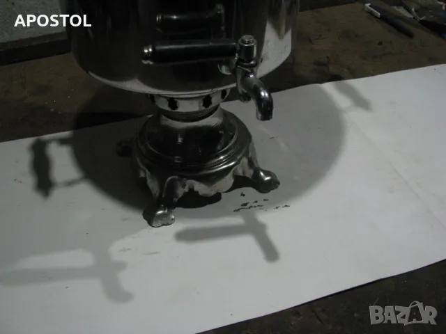 самовар на въглища, снимка 3 - Прибори за хранене, готвене и сервиране - 49144310