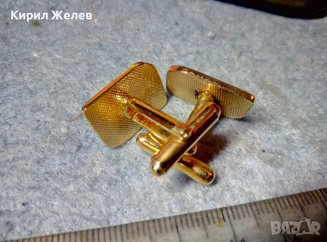 АРИСТОКРАТИЧНИ ВИНТИДЖ АРТ БУТОНЕЛИ КОПЧЕТА За РЪКАВЕЛИ с ЖЪЛТА и БЯЛА ПОЗЛАТА и ЦИРКОНИ 48815, снимка 6 - Други - 48290480