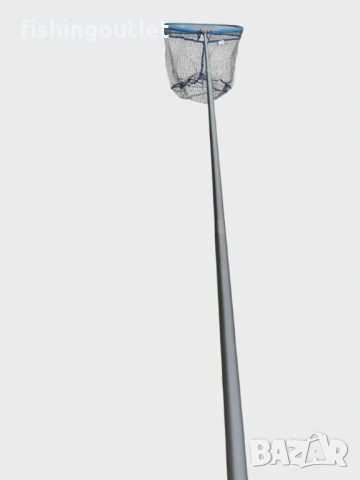 Висок клас кеп 4.5мт - карбонова дръжка, поплавъци и гумирана мрежа!, снимка 4 - Такъми - 53266965