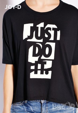 Nike just do it-дамска тениска М - Л размер , снимка 2 - Тениски - 33497073