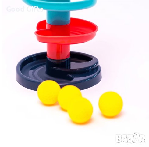 Детска спирала с топчета, снимка 4 - Образователни игри - 42949309