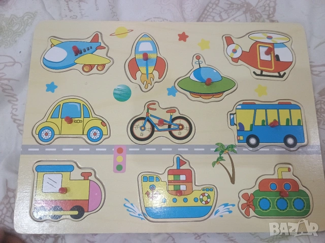 Пъзели с дръжки, снимка 2 - Игри и пъзели - 53598158