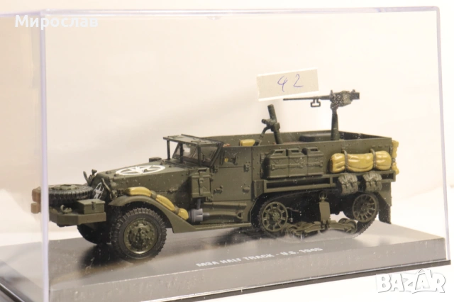 1:43 SCHUCO ТАНК КОЛИЧКА ВОЕНЕН МОДЕЛ ИГРАЧКА, снимка 9 - Колекции - 53522470