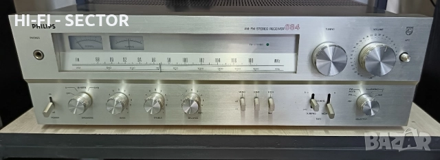 Philips 684 стерео ресйвър , снимка 3 - Ресийвъри, усилватели, смесителни пултове - 51686848
