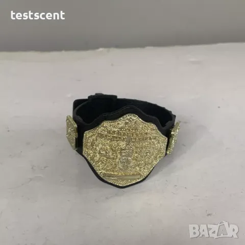 Шампионски колан пояс WWE World Heavyweight Championship световната титла в кеча WWF WCW WWE, снимка 9 - Фигурки - 48495468