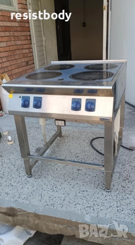 Професионален керамичен котлон 4ка Електролукс с моторизирана база, снимка 3 - Обзавеждане на кухня - 52003889