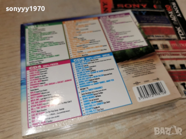 5CD 100 HITS-ВНОС FRANCE-5 ДИСКА ЗА 45ЛВ КОЛЕДНО 1912251013, снимка 2 - CD дискове - 52845277