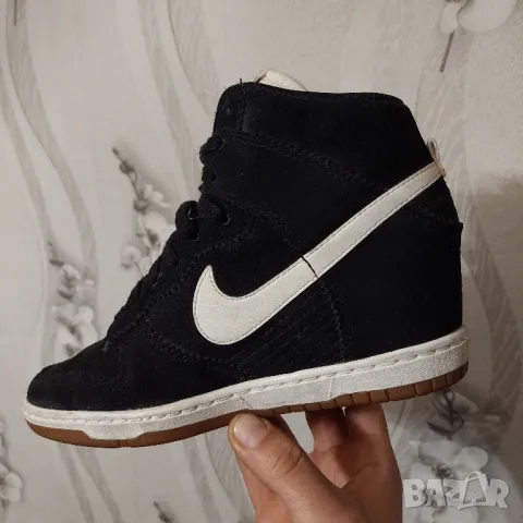 Nike Dunk Sky Hi номер 39,5-40 маратонки / кецове на платформа , снимка 5 - Маратонки - 48147671