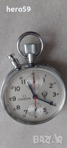 Джобен часовник Омега хронограф-Omega Split Second Chronograph Rattrapante, снимка 6 - Мъжки - 43032277