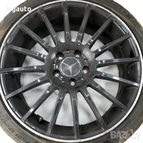 Алуминиеви джанти 5x112 с гума R18 Mercedes-Benz C-Class 204 (W/S/C) 2007-2014 ID: 151427, снимка 5 - Гуми и джанти - 51971273