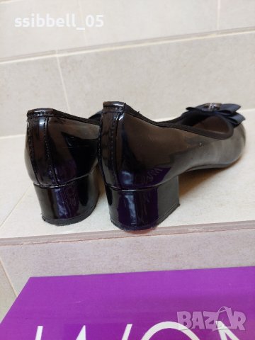 36 номер TENDENZ Нови дамски обувки на нисък ток, снимка 6 - Дамски елегантни обувки - 43800490