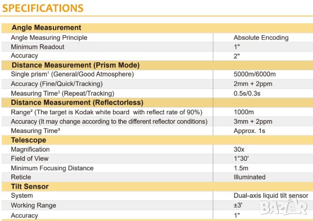 Тотална  станция Hi-Target ZTS-421L10, снимка 12 - Други инструменти - 43815117