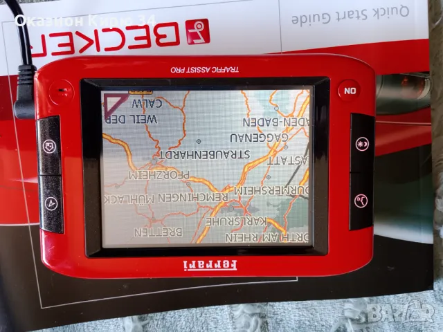 Навигация Ferrari Becker , снимка 10 - Навигация за кола - 50081284