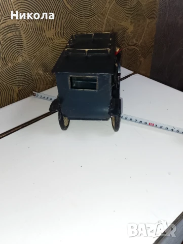 Метална ретро кола-30см, снимка 6 - Колекции - 51349274