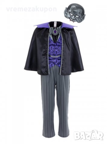Страхотен костюм на Вампир, снимка 2 - Детски комплекти - 26795350