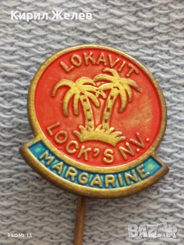 Пет значки стари редки от соца LOKAVIT,CLARKS,VAN HOUTEN за КОЛЕКЦИЯ ДЕКОРАЦИЯ 28692, снимка 2 - Колекции - 50847437