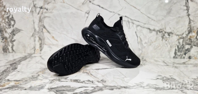 Puma черни мъжки маратонки , снимка 4 - Маратонки - 51229629