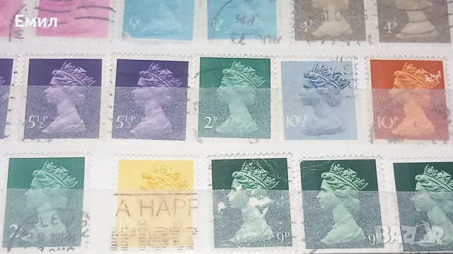 Марки Британия и колонии, снимка 8 - Филателия - 53255763