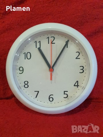 Стенен часовник 23,5см, снимка 8 - Стенни часовници - 40006551