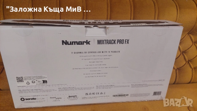 Numark Mixtrack pro FX, снимка 8 - Ресийвъри, усилватели, смесителни пултове - 52793612