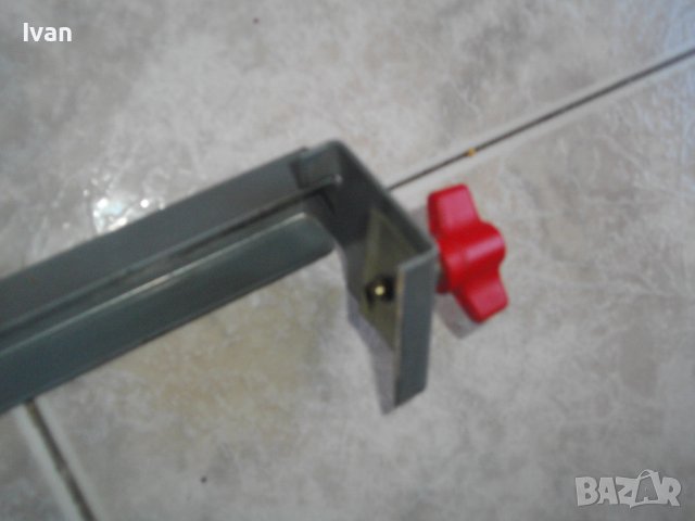 Нов Паралел Успореден/Ограничител/Водач За Ел.Машина Рязане Плочки/Циркуляр Настолен-45 см-Немски, снимка 6 - Други инструменти - 39926733