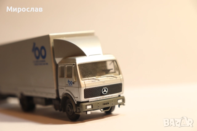 HERPA H0 1/87 MERCEDES BENZ ТИР КОЛИЧКА КАМИОН МОДЕЛ, снимка 9 - Колекции - 52111516