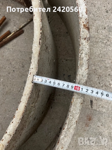 Калъп куфраж за бетони Пръстени