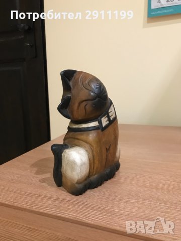 Дървена статуетка, снимка 3 - Статуетки - 38936154