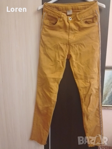 Дънки светло кафяв оранж🧡