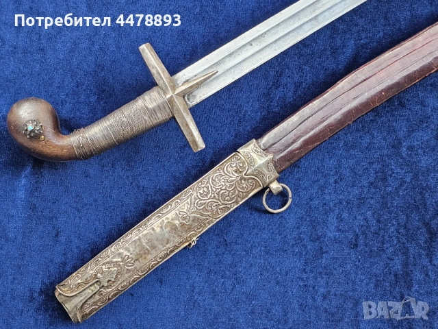 Турска Османски сабя Шамшир , снимка 9 - Антикварни и старинни предмети - 53160592
