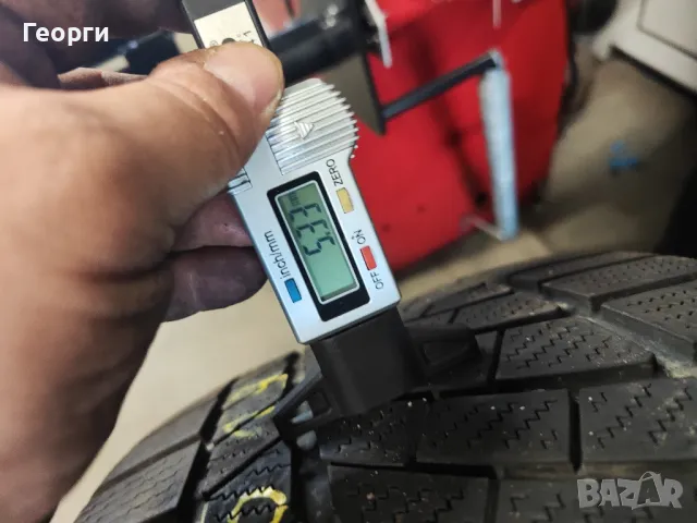 2бр. зимни гуми 255/45/19 Continental, снимка 2 - Гуми и джанти - 48639351