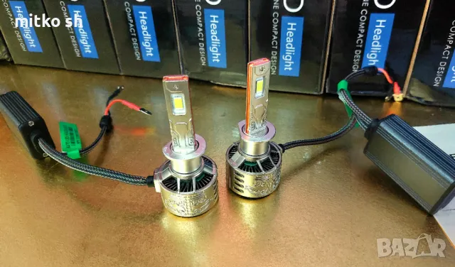 H1, H4, H7 Led +500% автомобилни крушки, снимка 10 - Аксесоари и консумативи - 49578609