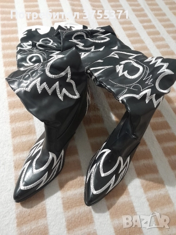 Дамски чизми , снимка 3 - Дамски ботуши - 52755949