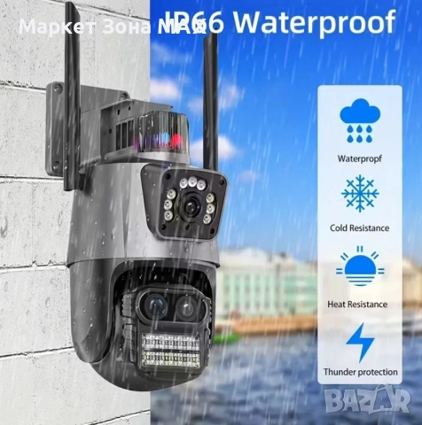 Ултра HD IP Камера с AI Детекция и 8X Увеличение – За Вашата Сигурност 24/7, снимка 9 - IP камери - 52867138