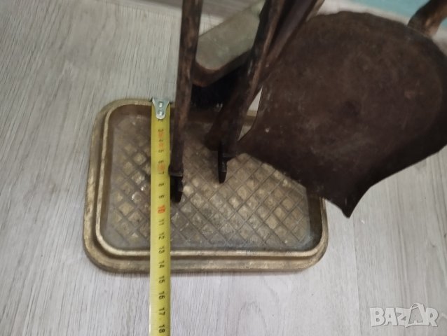 Ретро прибори за камина, снимка 3 - Антикварни и старинни предмети - 44126759