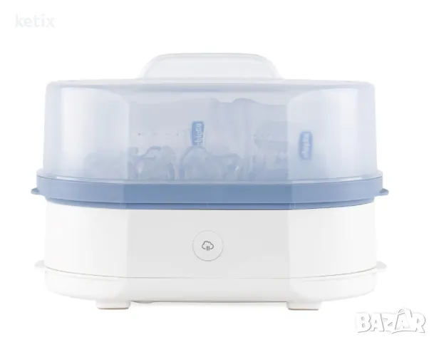 Електрически стерилизатор с пара 3 в 1 Chicco Steril Natural, снимка 3 - Други стоки за дома - 48220495