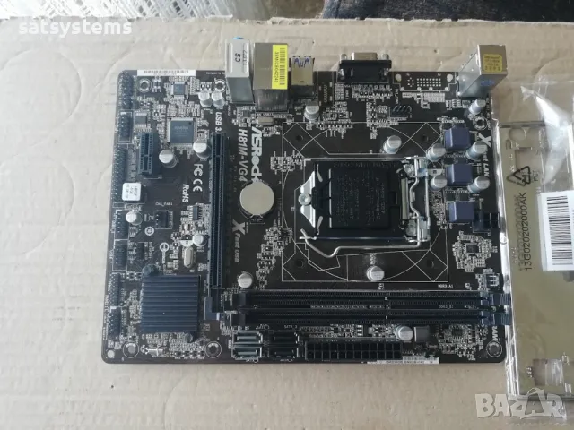 Дънна платка ASRock H81M-VG4 R2.0 Socket LGA1150, снимка 5 - Дънни платки - 47835180