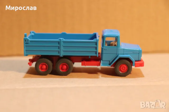 WIKING 1:87 H0 MAGIRUS САМОСВАЛ ГОНДОЛА КАМИОН TIR МОДЕЛ, снимка 5 - Колекции - 49741210