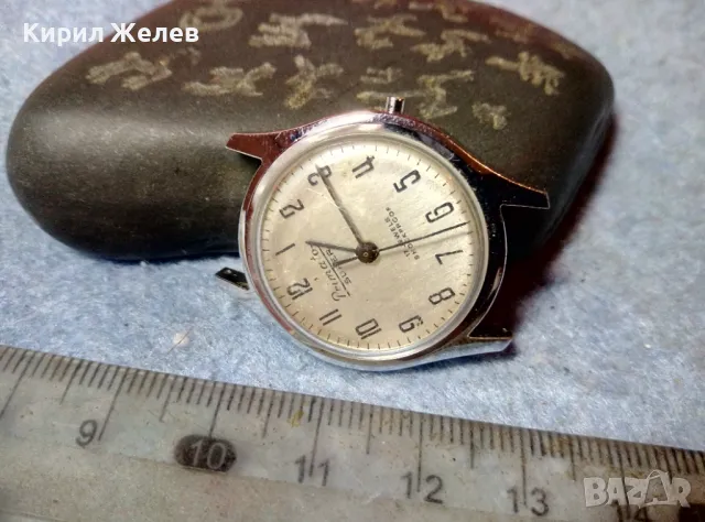 PRIMATO SUPER 17 JEWELS Стар СТИЛЕН ВИНТИДЖ МОДЕЛ МЕХАНИЧЕН ДАМСКИ ЧАСОВНИК 49251, снимка 8 - Антикварни и старинни предмети - 48277706