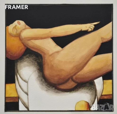 Димитър Буюклийски – Мичи /1943 – 2022/ "Голо тяло" 2019г., снимка 2 - Картини - 50505691