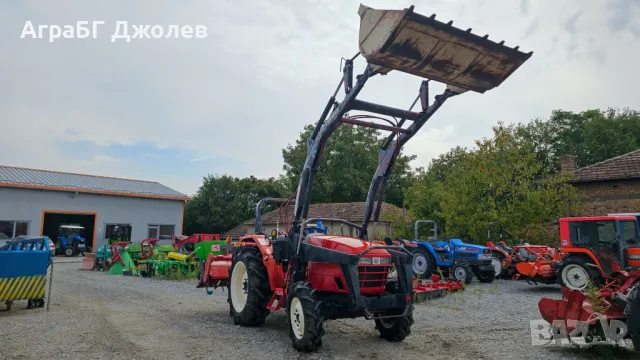 Японски трактор Yanmar AF30 с челен товарач и фреза, 4x4, 30 кс., АграБГ Джолев, снимка 6 - Селскостопанска техника - 47339215