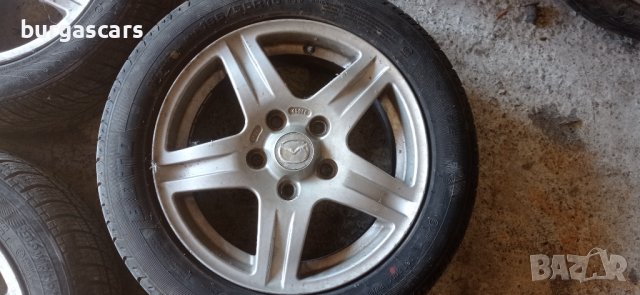 Алуминиеви джанти Mazda Premacy 15ки - 290лв, снимка 4 - Гуми и джанти - 38786684