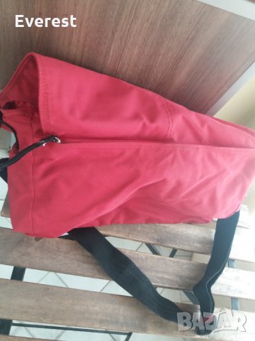 Levis  голяма червена чанта от брезент, снимка 7 - Чанти - 32543892
