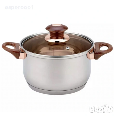 Комплект тенджери - 12 части - неръждаема стомана , снимка 6 - Съдове за готвене - 53298208