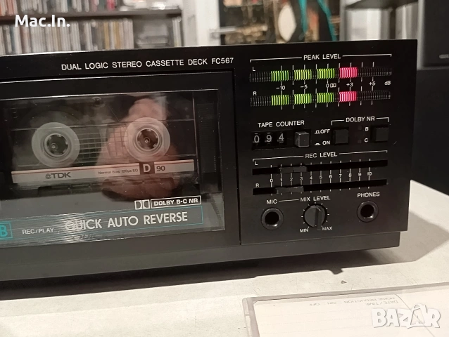 Cassette Deck Philips FC567, снимка 14 - Декове - 53541642